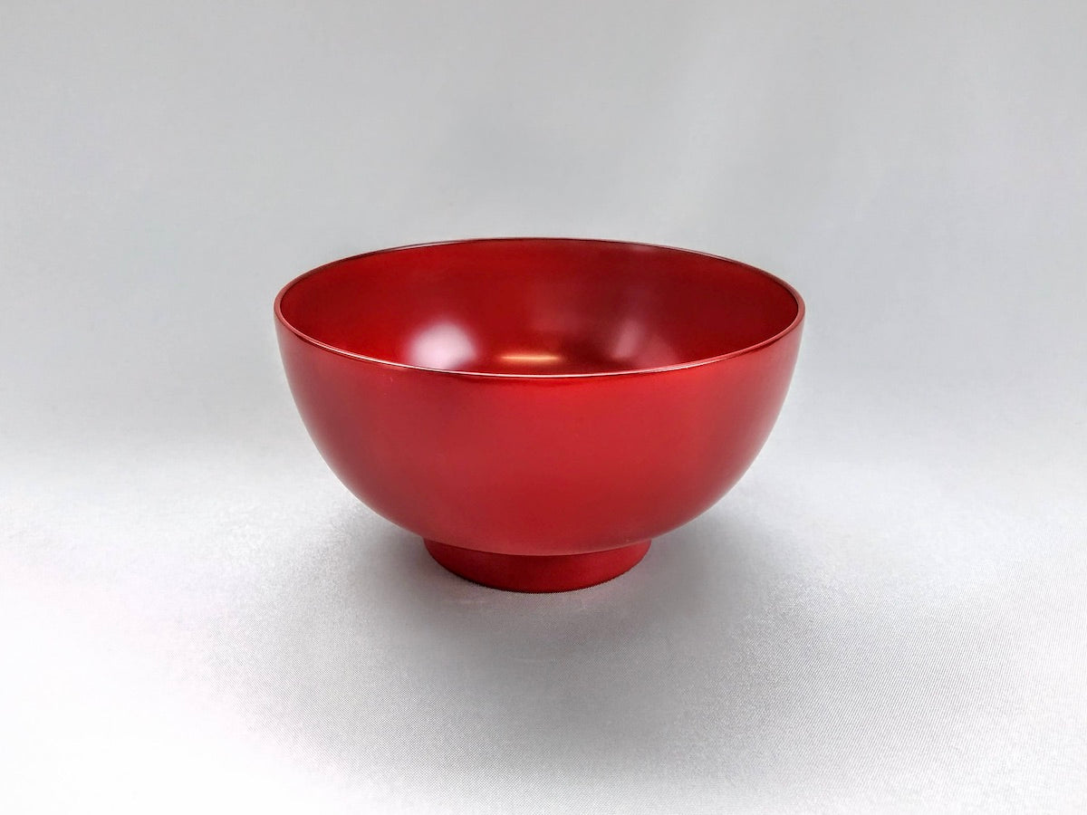 Washing machine compatible nesting bowl vermilion [Matsuya Lacquerware]