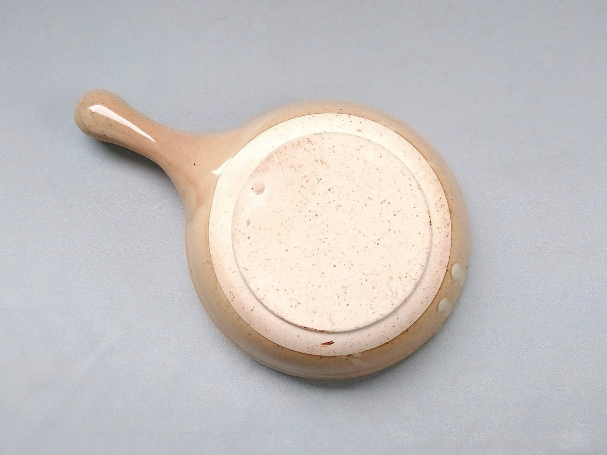 Pot glaze 5 inch frying pan [Anraku Kiln]