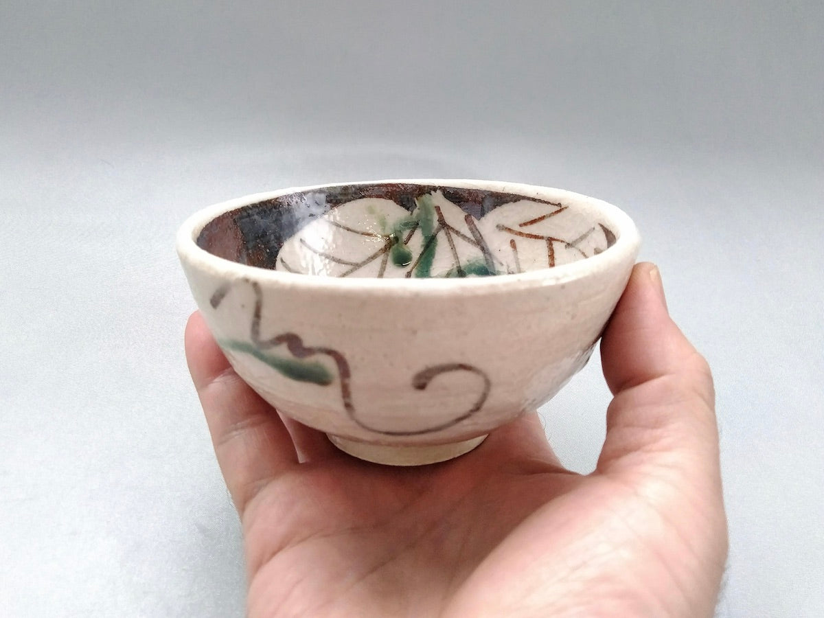 Nezushino Grape Pattern Rice Bowl [Nakagaki Renji]
