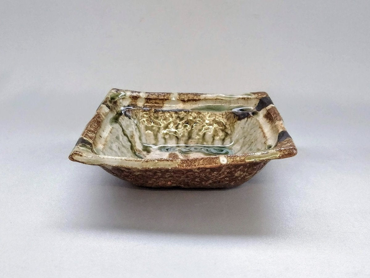 Small ash hanging corner small bowl [Daiko Oguri]