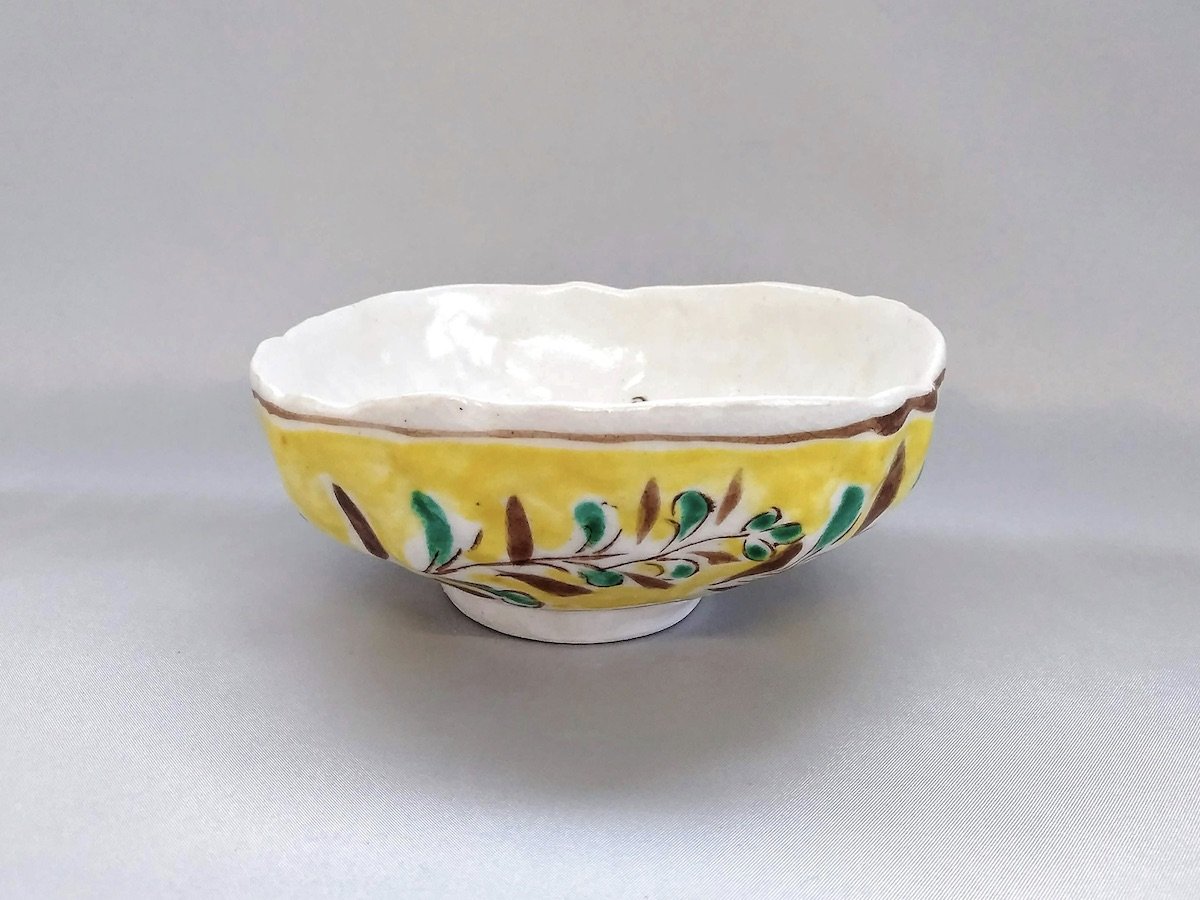 Ethnic 5-inch pot yellow [Masaaki Hibino]