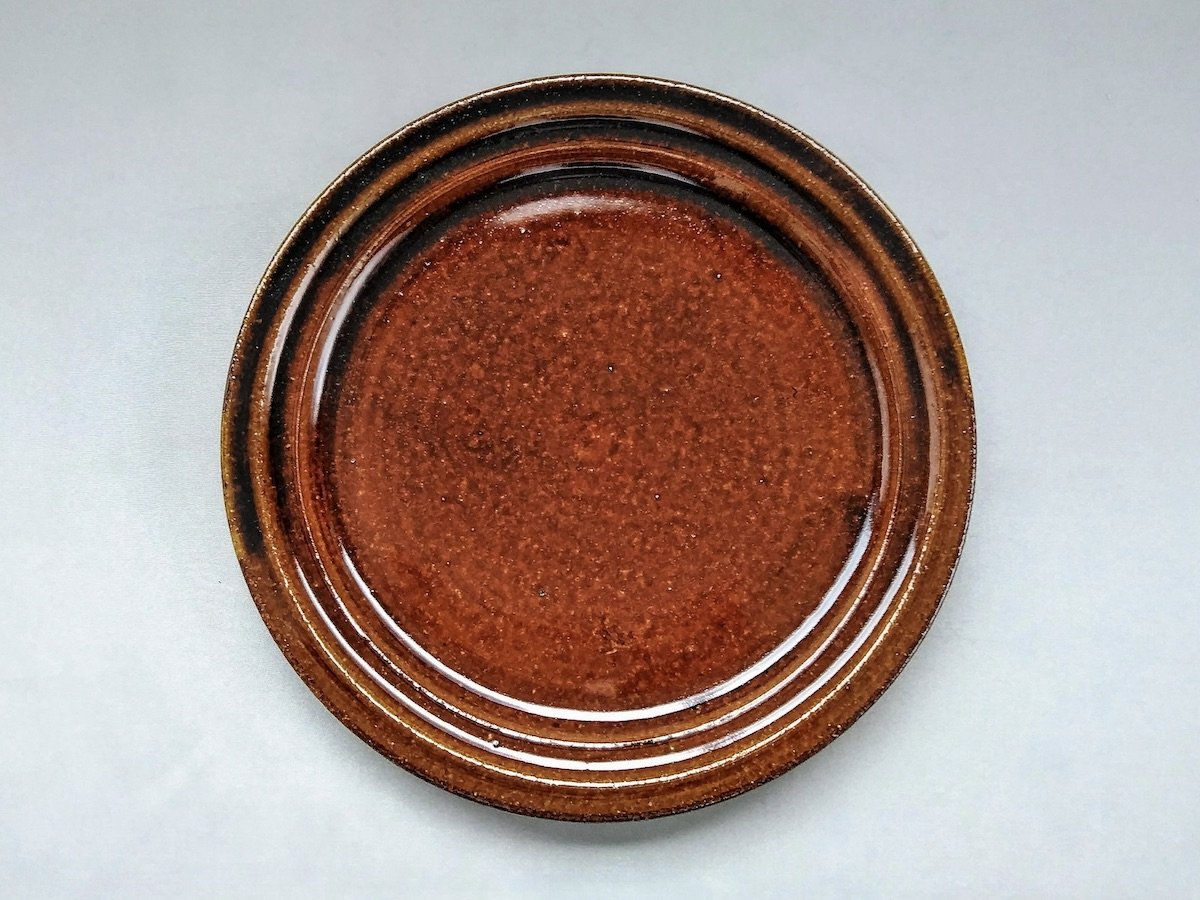 American glaze 23cm plate [Furuya Pottery]