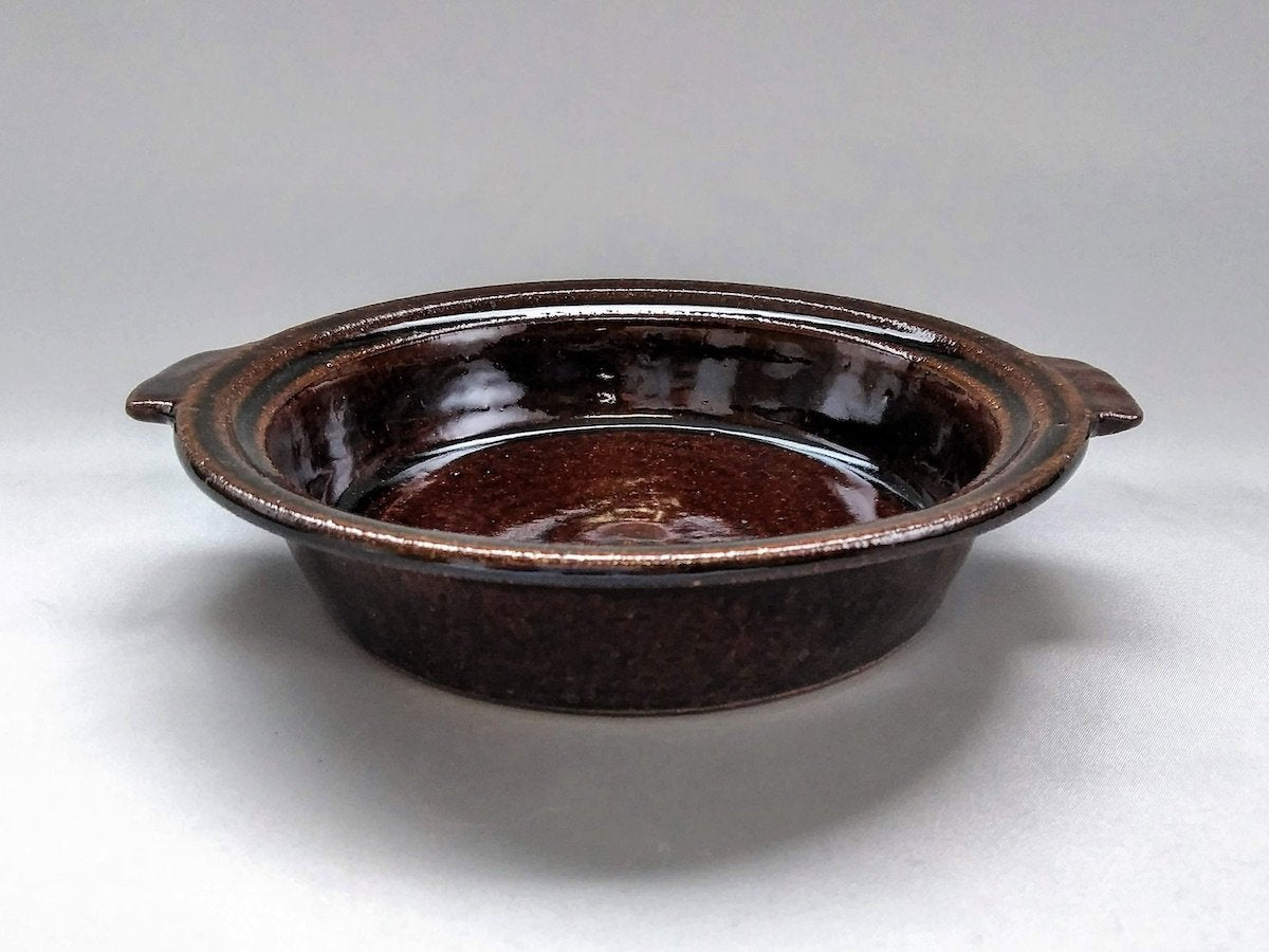 American glaze heat-resistant gratin dish 21cm [Furuya Pottery]