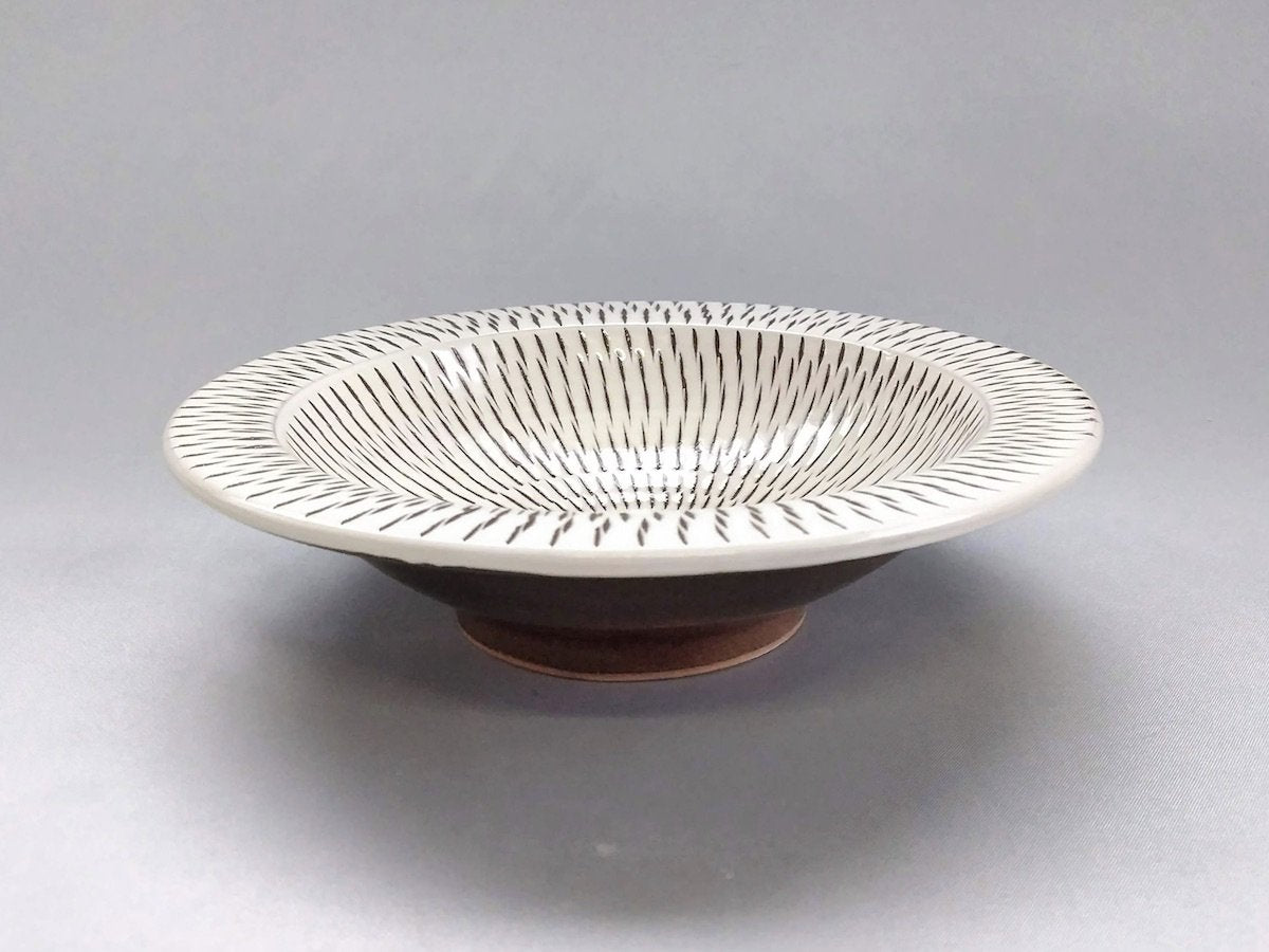 Tobikan 6-inch rim bowl [Hozan-gama]