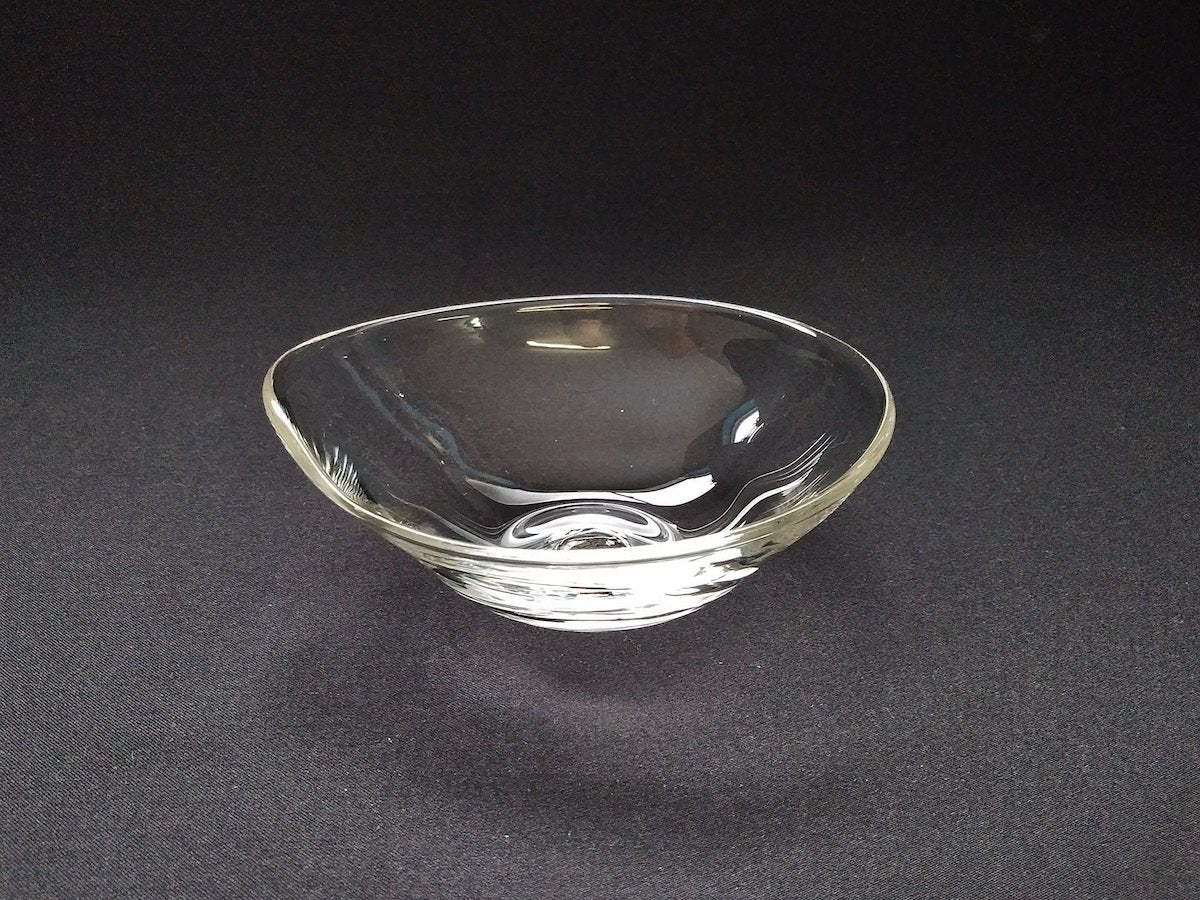 Droplet shallow bowl small [Mitsuhiro Hara]